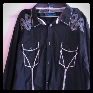 Roar button down shirt *XL*